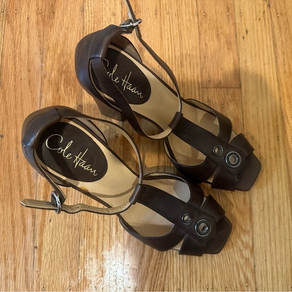 Cole Haan Nike Air Open Toe Heels - Picture 2 of 6